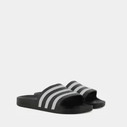 ADILETTE AQUA- CIABATTE core black/ftwr white/core black F35543