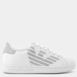 AF10179- SNEAKERS WHITE GRAY VIOLET 7Y000001