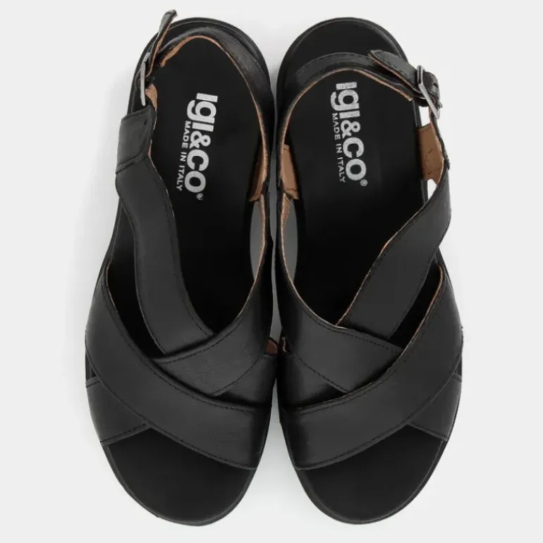 AISHA- SANDALI NERO 7674100
