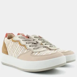 ALINA- SNEAKERS BEIGE IM-E25D-10