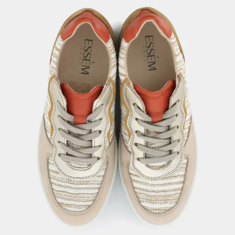ALINA- SNEAKERS BEIGE IM-E25D-10