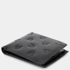 ALLOVER PRINT BIFOLD- PICCOLA PELLETTERIA BLACK 12064-0GK