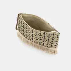 ANCHOR- PICCOLA PELLETTERIA NERO WO-E23-55
