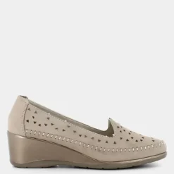 ARISA- MOCASSINI BEIGE WR-E24D-01