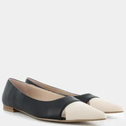 BALLERINA BEIGE-NERO ME-E25D-07