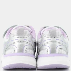 B&G SUPERMEGA- SNEAKERS BIANCO/ARGENTO-AMETISTA PUP 79580