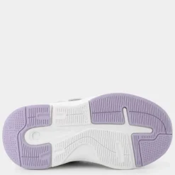 B&G SUPERMEGA- SNEAKERS BIANCO/ARGENTO-AMETISTA PUP 79580