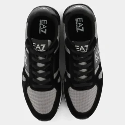 B&W LEGACY- SNEAKERS BLACK+SILVER X8X151 XK354 S972