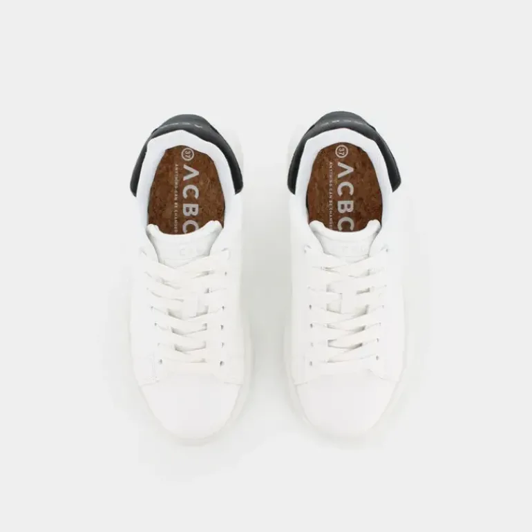 BIOMILAN- SNEAKERS WHITE/BLACK SHMI201