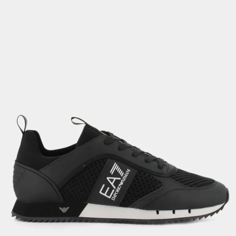 BLACK&WHITE- SNEAKERS BLACK X8X027 XK050 A120
