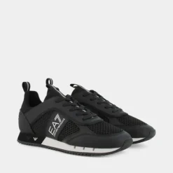 BLACK&WHITE- SNEAKERS BLACK X8X027 XK050 A120