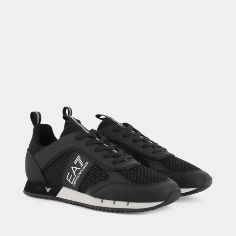 BLACK&WHITE- SNEAKERS BLACK X8X027 XK050 A120