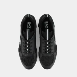 BLACK&WHITE- SNEAKERS BLACK X8X027 XK050 A120