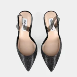 BLACK- SANDALI CRYSTAL TRASPARENTE LUCYLE