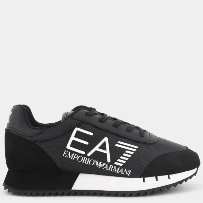 BLACK WHITE LACES- SNEAKERS NERO XSX107XOT56A120