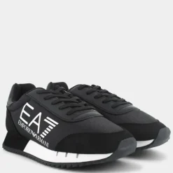 BLACK WHITE LACES- SNEAKERS NERO XSX107XOT56A120