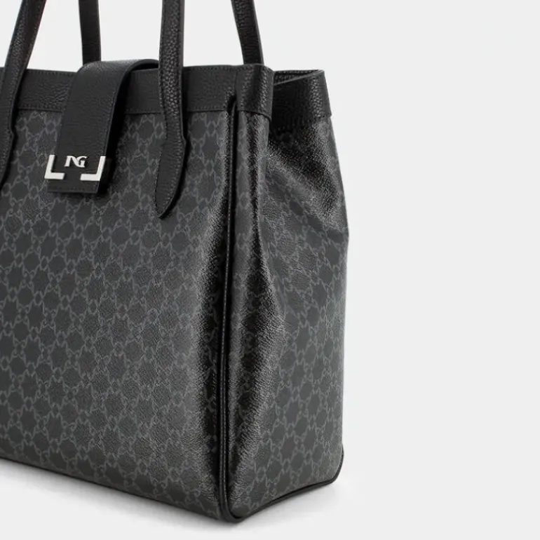 BORSE NERO-GRIGIO I443832D