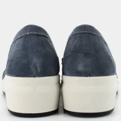 BP MARA- MOCASSINI JEANS BLU IM-E25D-02
