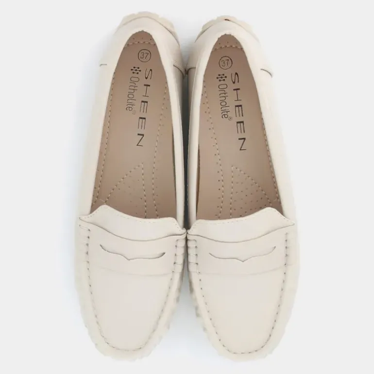 BP- MOCASSINI BEIGE TX-E25D-03