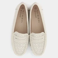 BP- MOCASSINI BEIGE TX-E25D-04