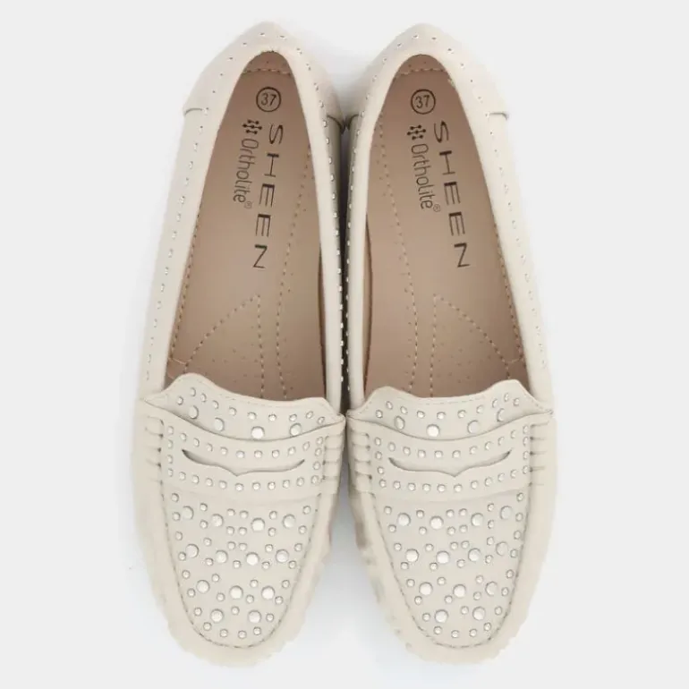 BP- MOCASSINI BEIGE TX-E25D-04