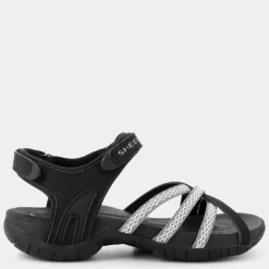 BP- SANDALI NERO TS-E25D-01