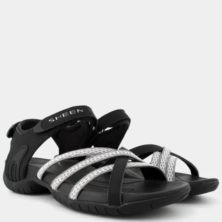 BP- SANDALI NERO TS-E25D-01