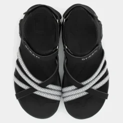 BP- SANDALI NERO TS-E25D-01