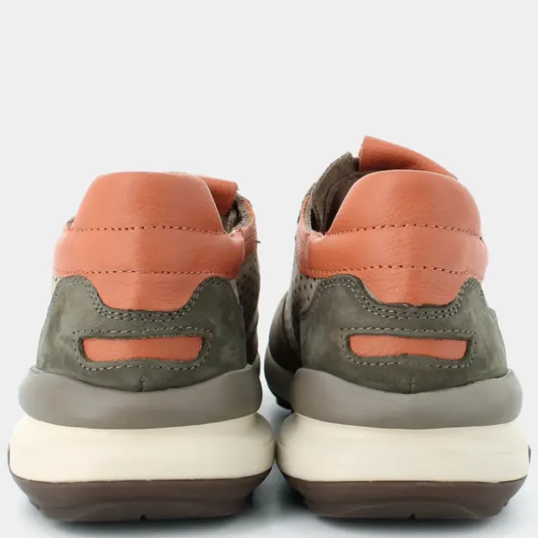 BP- SNEAKERS TORTORA/ARANCIONE/VERDE WR-E25U-14