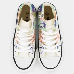 BP- SPORTIVE BIANCO/MULTICOLOR SA-E25S-01