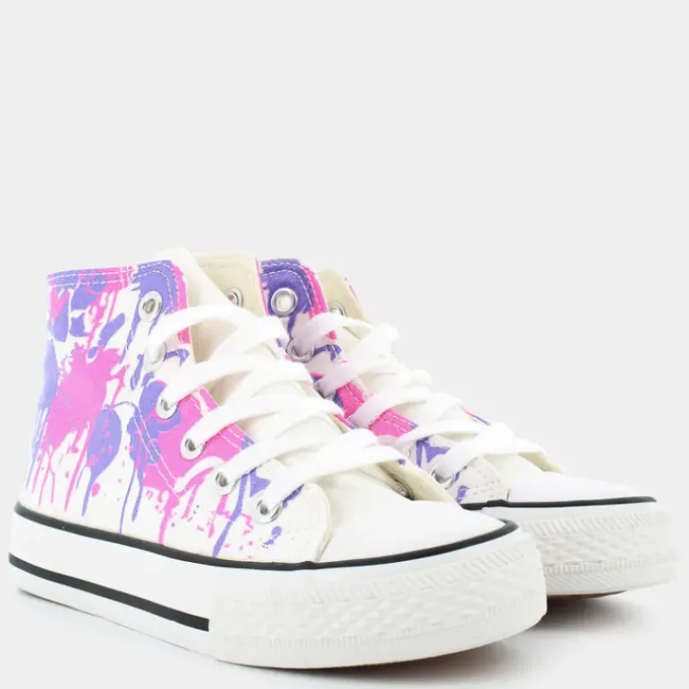 BP- SPORTIVE BIANCO/ROSA/LILLA SA-E25S-02