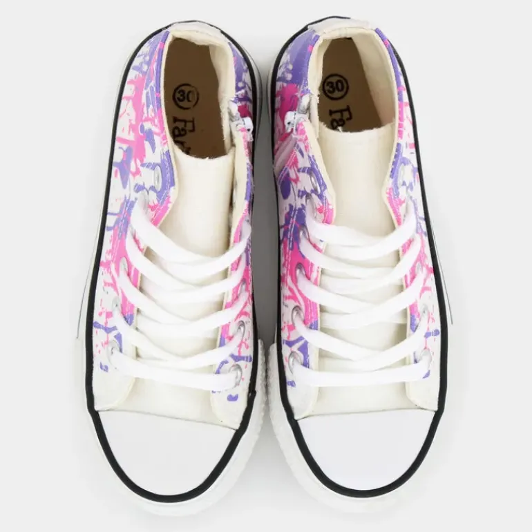 BP- SPORTIVE BIANCO/ROSA/LILLA SA-E25S-02