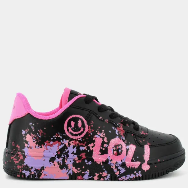BP- SPORTIVE NERO/FUCSIA ES-I24S-17