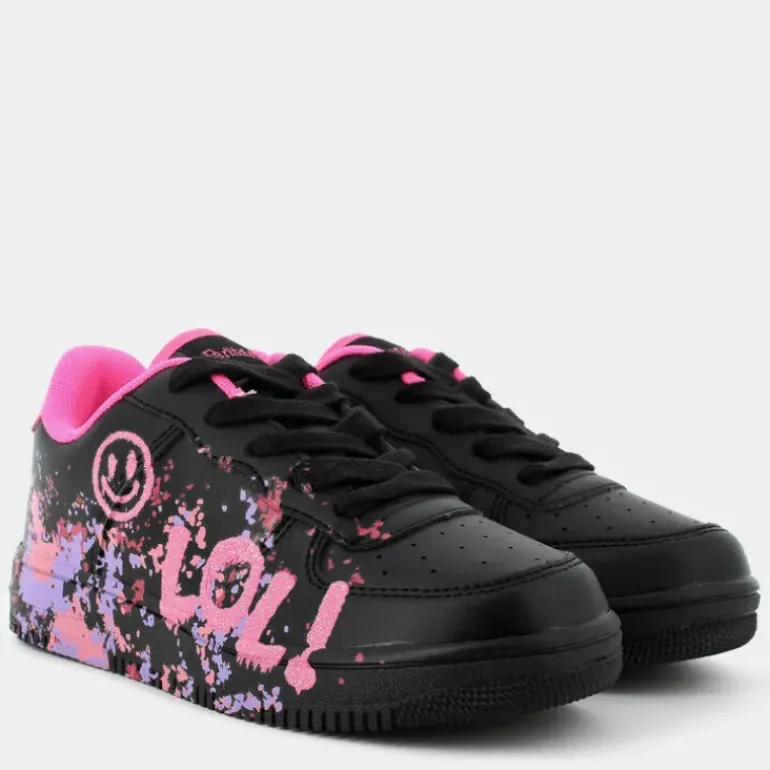 BP- SPORTIVE NERO/FUCSIA ES-I24S-17