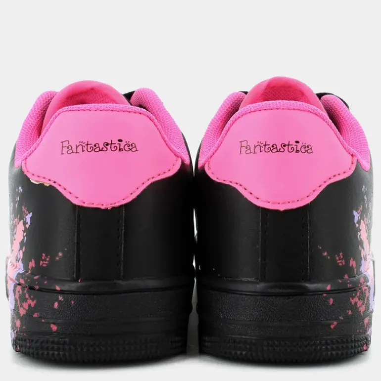 BP- SPORTIVE NERO/FUCSIA ES-I24S-17