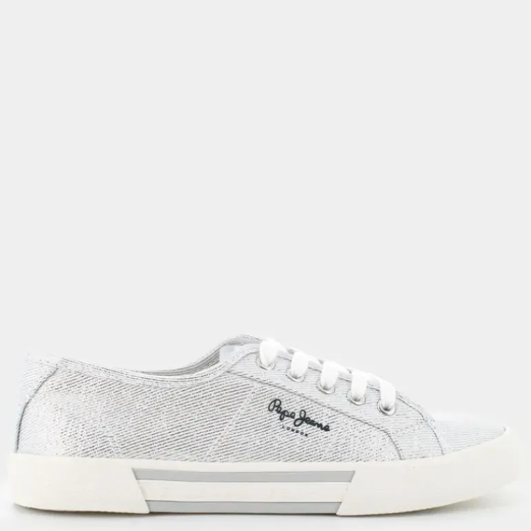 BRADY PARTY W- SNEAKERS SILVER PLS31439