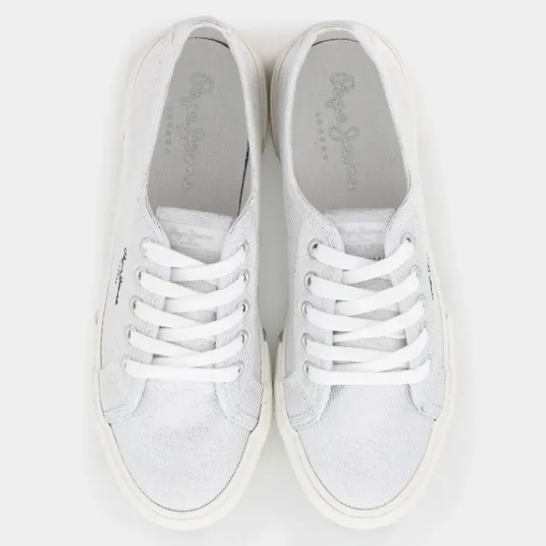 BRADY PARTY W- SNEAKERS SILVER PLS31439