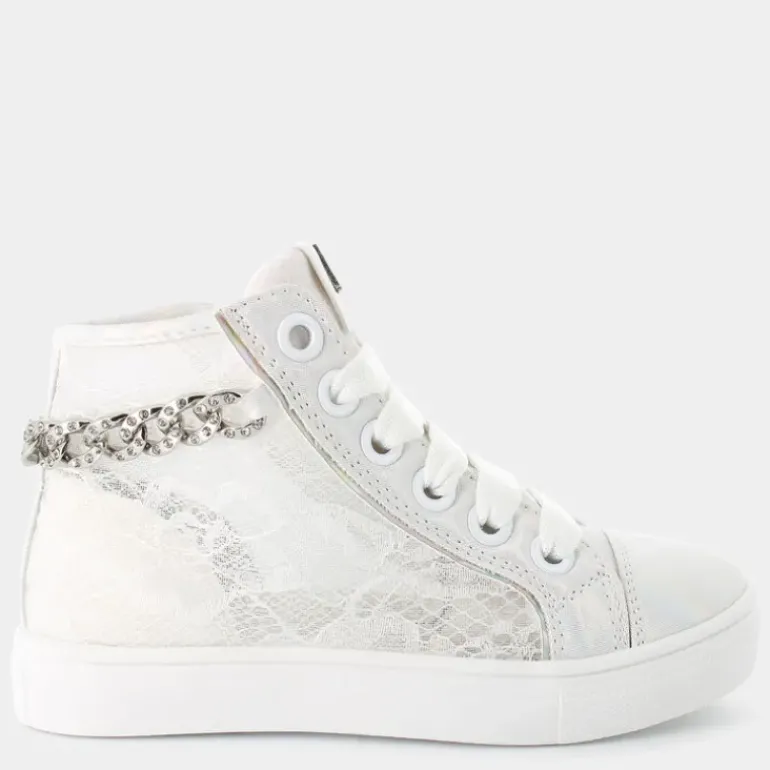 BUTTER- SNEAKERS BIANCO PIZZO AG16013