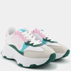 CALEBB7- SNEAKERS BIANCO, GRIGIO FLPCB7-ELE12