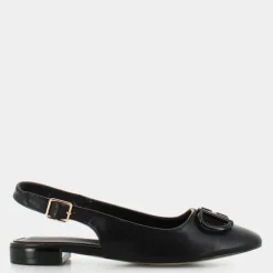 CALF- BALLERINA NERO 8034