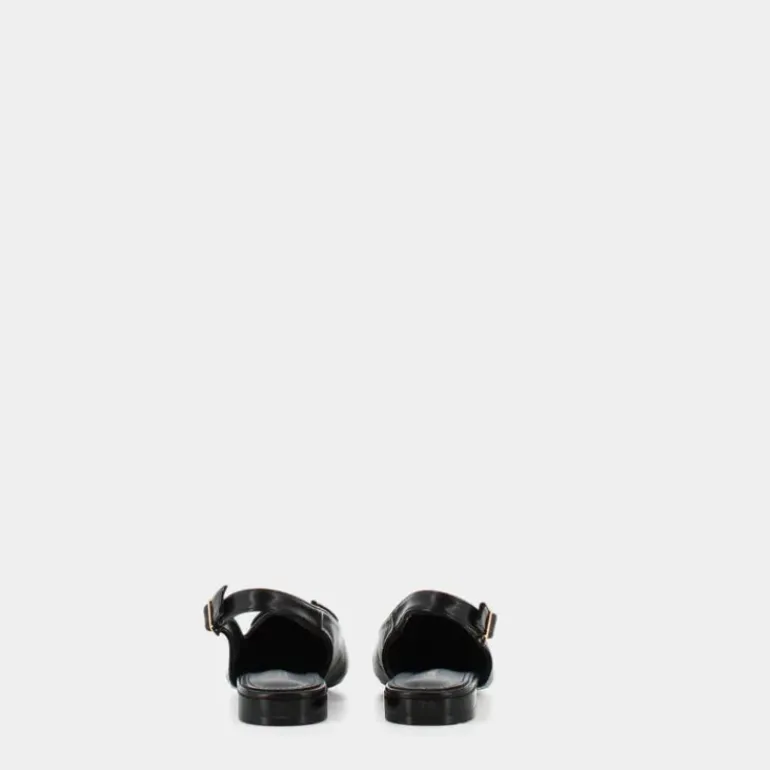 CALF- BALLERINA NERO 8034