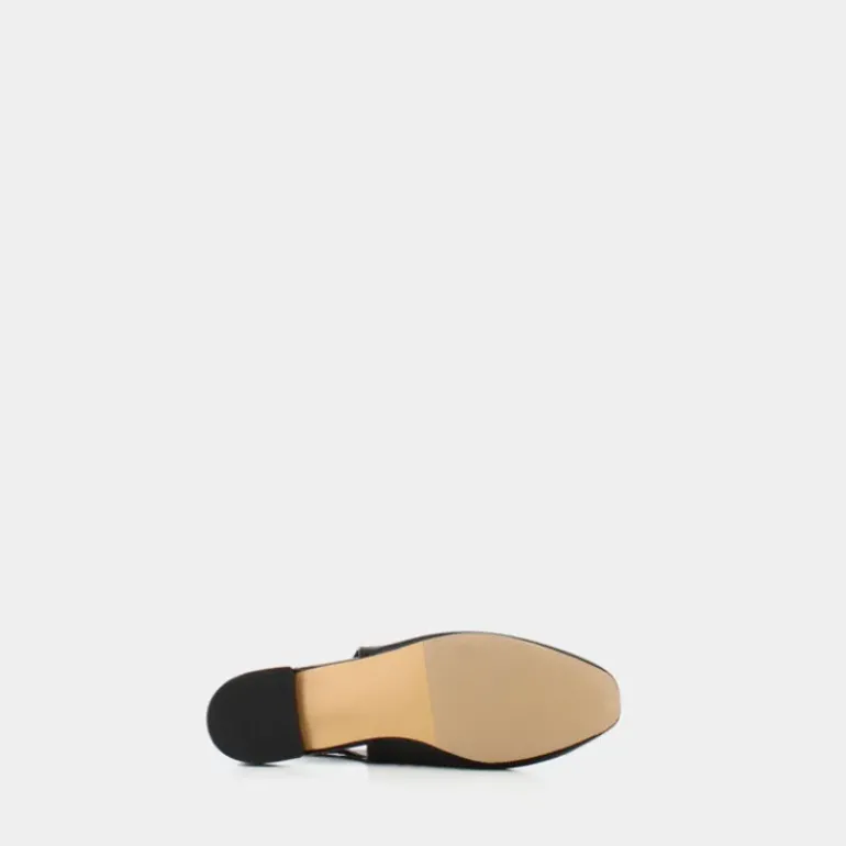 CALF- BALLERINA NERO 8034