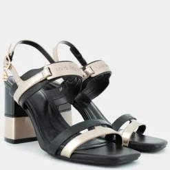 CALF- SANDALI BLACK 9057
