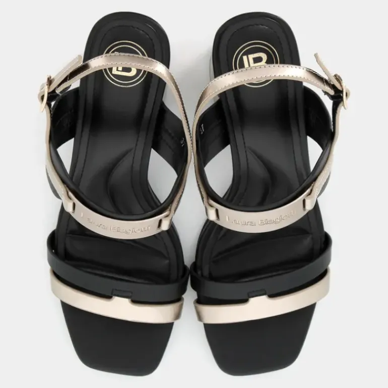 CALF- SANDALI BLACK 9057