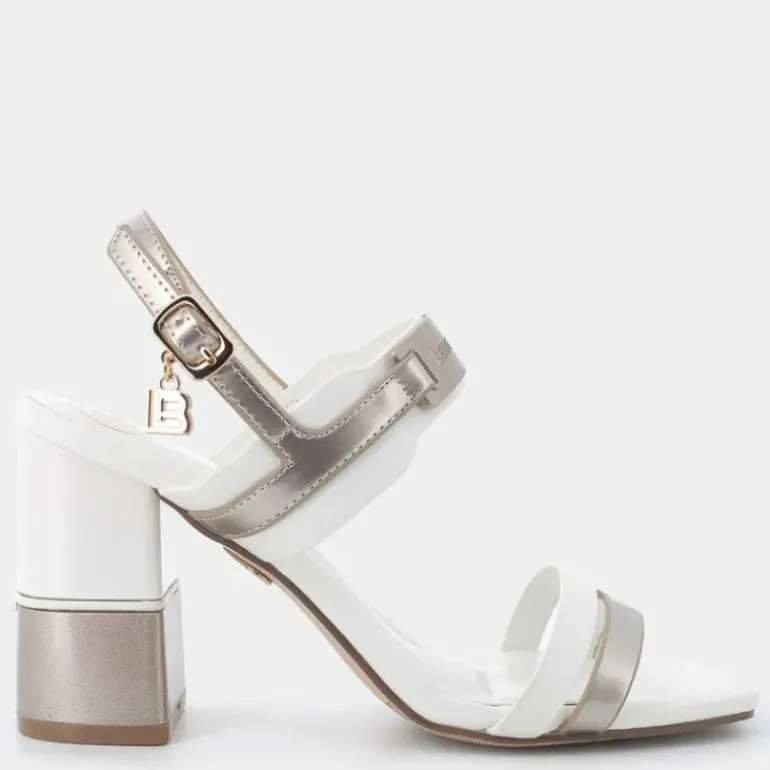 CALF- SANDALI WHITE 9057
