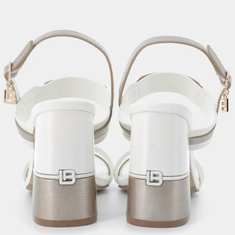 CALF- SANDALI WHITE 9057