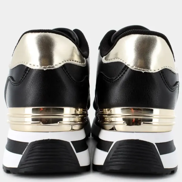 CALF- SNEAKERS NERO 8713