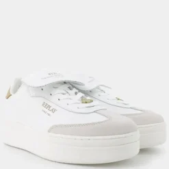 CAMDEN- SNEAKERS WHITE PLATIN RZ6O0001L
