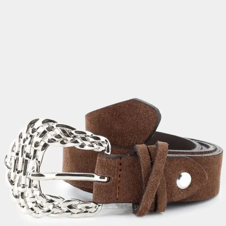 CAMOSCI- CINTURE MARRONE CB-I24-03