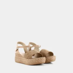 CAM- SANDALI TORTORA / BEIGE CL-E23D-05